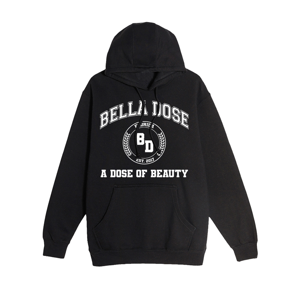BD UNIVERSITY HOODIE BLACK – BELLADOSECOLLECTIONS